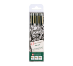 Sakura Zentangle drawing kit black set 3 pens