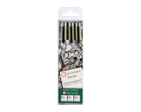 Tekenset Sakura Zentangle set à 3 pennen zwart