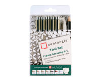 Kit dessin Sakura Zentangle assorti set 12 pièces