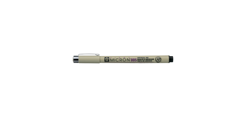 Sakura Pigma Micron 005 0.2mm black fineliner