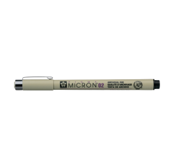 Fineliner Sakura Pigma Micron 02 0,3mm noir