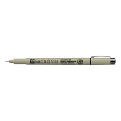 Fineliner Sakura Pigma Micron 02 0,3mm noir