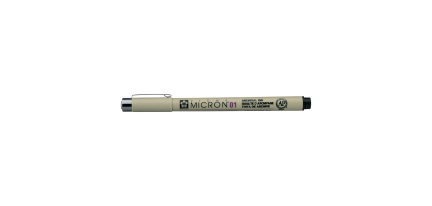 Fineliner Sakura Pigma Micron 01 0,25mm noir