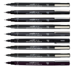 Fineliner Uni-ball Pin 0,05mm noir