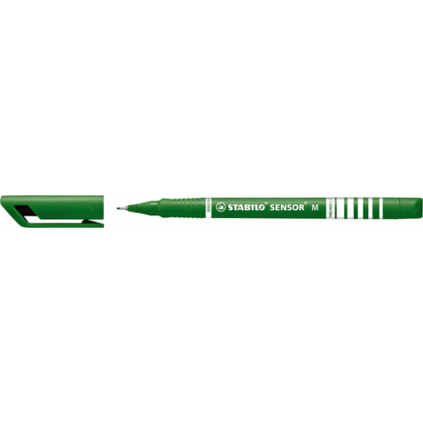 Fineliner STABILO Sensor 187/36 medium groen