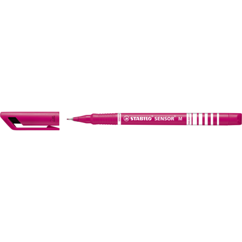 Fineliner STABILO Sensor 187/56 medium roze