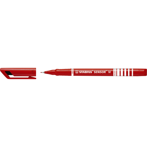 Fineliner STABILO Sensor 187/40 rouge