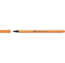 Fineliner STABILO Point 88 /054 Fin orange fluo
