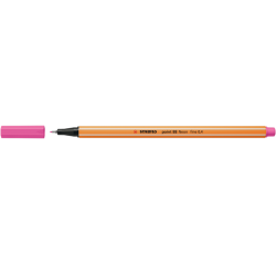 Fineliner STABILO Point 88 /056 Fin rose fluo