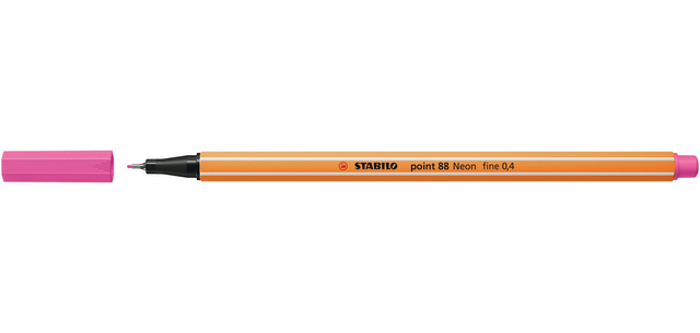 Fineliner STABILO point 88/056 fijn neon roze