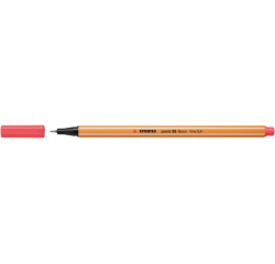 Fineliner STABILO Point 88 /033 Fin rouge fluo