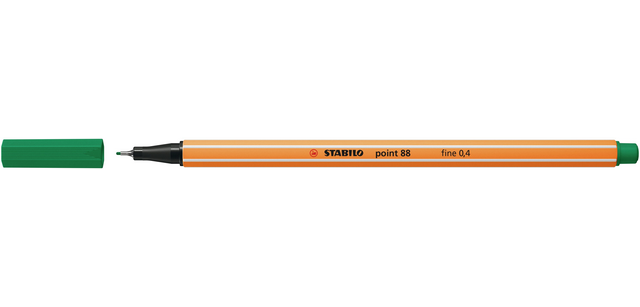 Fineliner STABILO point 88/36 Fin Smaragdgrün