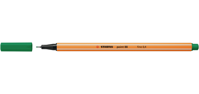 STABILO point 88/36 Fineliner Emerald Green Fine Point