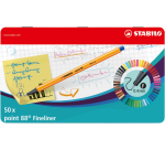 STABILO point 88/50 Fineliner 50 assorted pieces