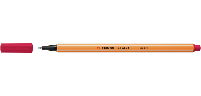 STABILO point 88/50 Fineliner Dark Red Fine Point