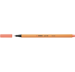De_rotulador stabilo punta de fib ra point 88 albaricoque punta fina 0,4mm
