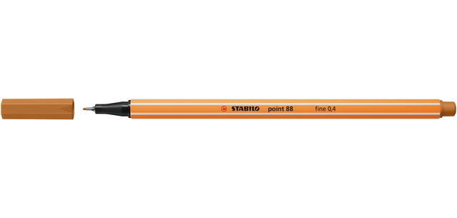 STABILO point 88/89 Fine Dark Ochre Fineliner