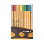 STABILO Point 88/20 ColorParade Fineliner orange/anthracite case 20 assorted pieces