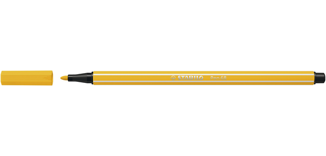 Feutre STABILO Pen 68/44 Medium jaune