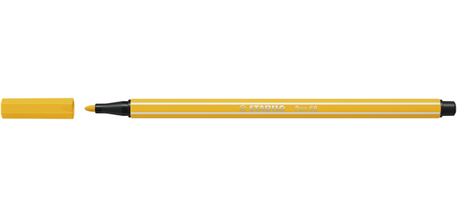 STABILO Pen 68/44 Medium Felt Tip Yellow