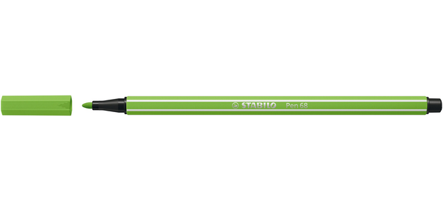 Feutre STABILO Pen 68/33 Medium vert clair