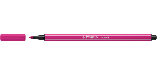 Feutre STABILO Pen 68/56 Medium rouge clair