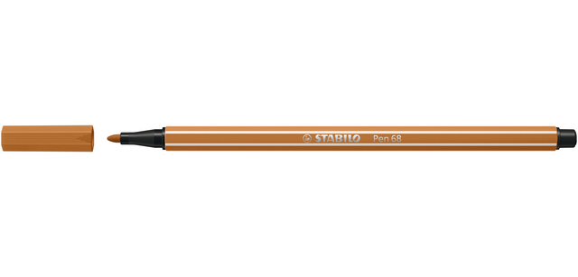 Feutre STABILO Pen 68/89 Medium ocre foncé