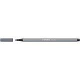 Viltstift STABILO Pen 68/96 medium donkergrijs