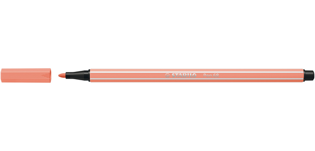 STABILO Pen 68/26 Filzstift Medium Aprikose