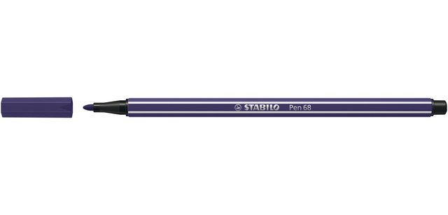 Feutre STABILO Pen 68/22 Medium bleu prusse