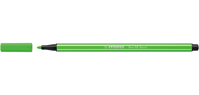 Feutre STABILO Pen 68/033 Medium néon vert