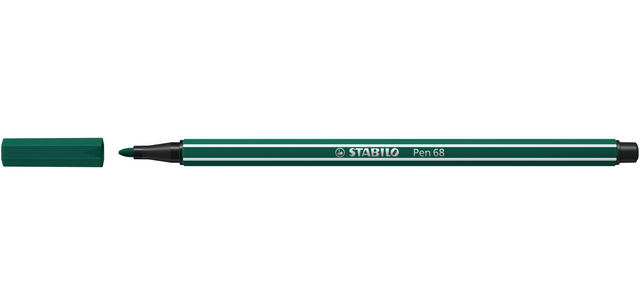 STABILO Pen 68/53 Medium Green Turquoise Felt-tip