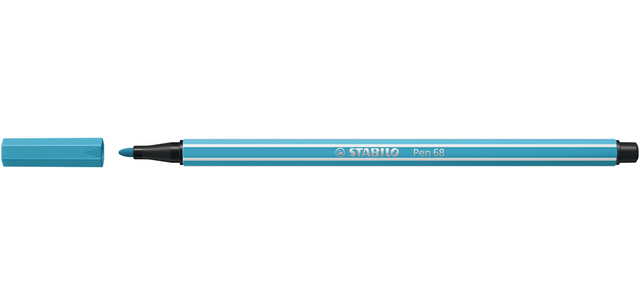 STABILO Pen 68/57 Medium Azure Blue Felt Tip