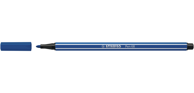 Viltstift STABILO Pen 68/32 medium donkerblauw