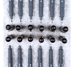 Fineliner Staedtler 308 0,3mm assorti set 6 pièces