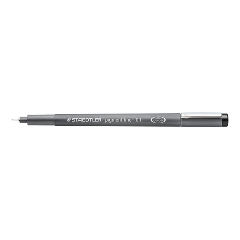 Fineliner Staedtler Pigment 308 0,1mm noir
