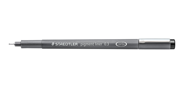 Staedtler Pigment Fineliner 308 0.3mm Black