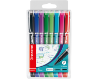 Fineliner STABILO Sensor 189/8 Fin assorti étui 8 pièces
