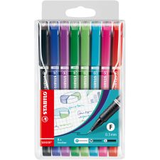 Fineliner STABILO Sensor 189/8 fijn assorti etui à 8 stuks