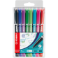 Fineliner STABILO Sensor 189/8 fijn assorti etui à 8 stuks