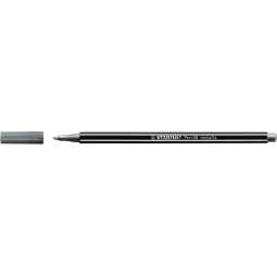 Viltstift STABILO Pen 68/805 medium metallic zilver