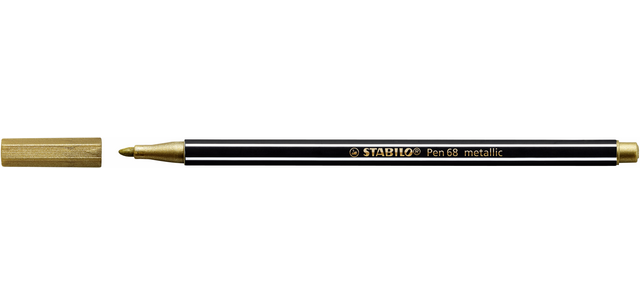 Feutre STABILO Pen 68/810 Metallic Medium or