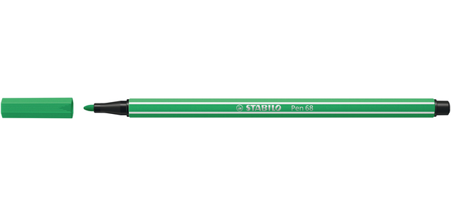 Viltstift STABILO Pen 68/16 medium licht smaragdgroen