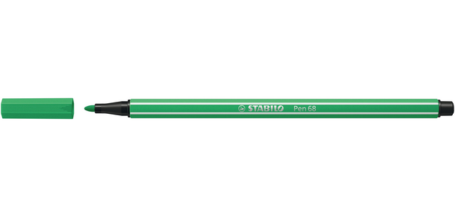 Feutre STABILO Pen 68/16 Medium vert émeraude clair