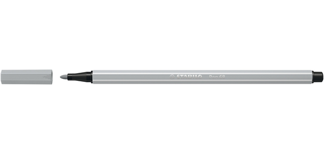 STABILO Pen 68/94 Medium Felt Tip Light Gray