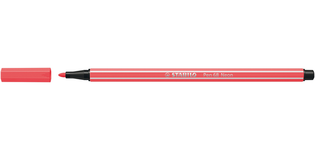 STABILO Pen 68/040 Medium neon red marker