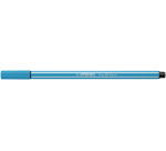 Viltstift STABILO Pen 68/031 medium neon blauw