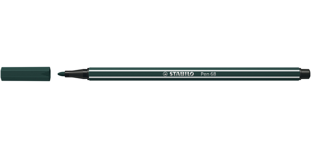 STABILO Pen 68/63 Medium Felt Tip Earth Green
