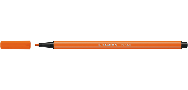 STABILO Pen 68/30 Medium Felt Tip Red Vermilion