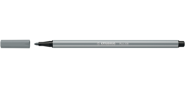 STABILO Pen 68/66 Medium Felt Tip Cold Medium Gray